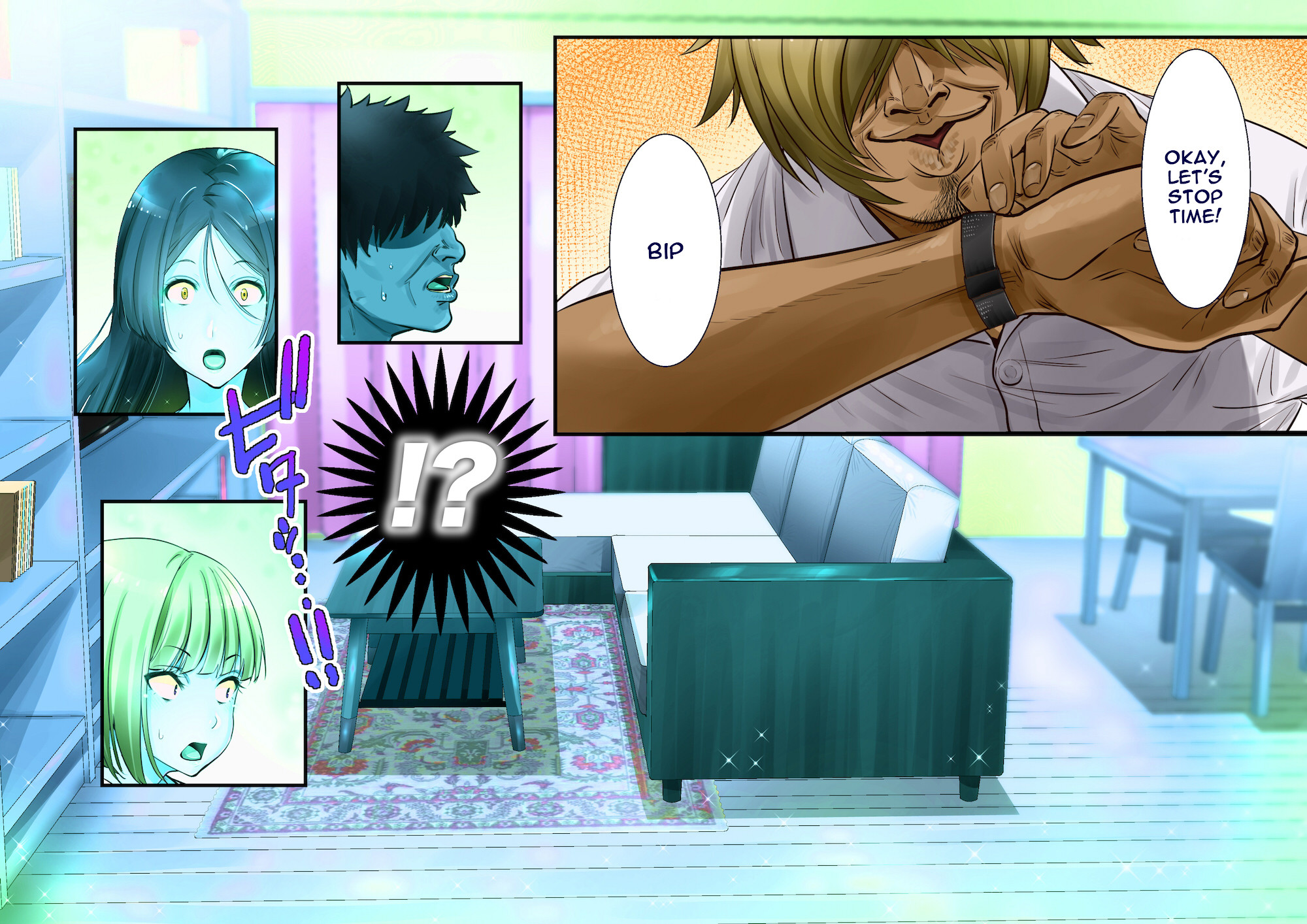 Hentai Manga Comic-Using a Time Stopping Watch This Man Gets To Fuck The Woman He Always Wanted-Read-161